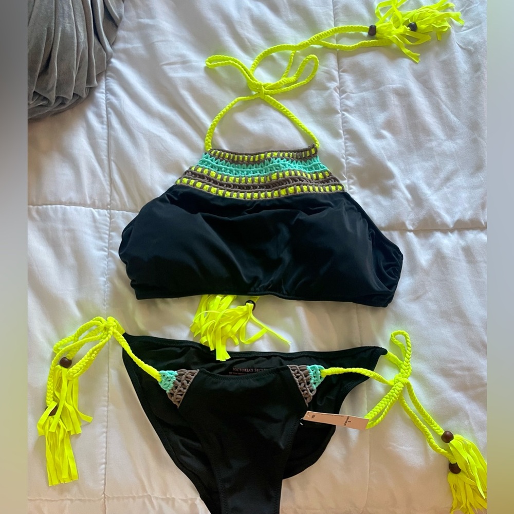 Victorias Secret Macrame Bikini Brand New